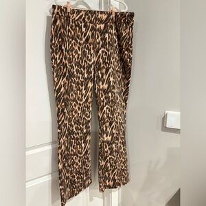 Plus Size Forever 21 Leopard Print Pants